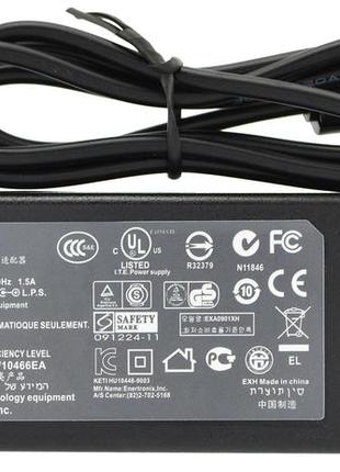 Блок питания для ноутбука asus 19v 3.42a 65w 3.0x1.0 мм + кабель питания (2096)