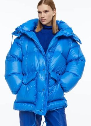 Шикарный,новый,премиальный пуховик,пуффер h&m.