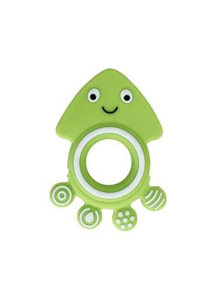 Прорезыватель для зубов «кальмар» mgz-0417(green)