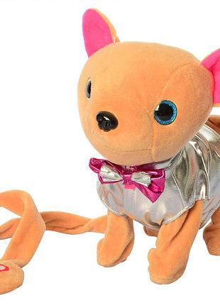 Игрушечная собака кикки m 4306 на дистанционном управлении серебристый