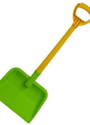 Лопата детская 2148txk пластиковая зеленый