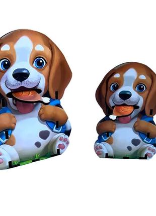 Настільна розвиваюча гра "нагодуй песиків" ubumblebees (псф113) psf113 пазл-сортер