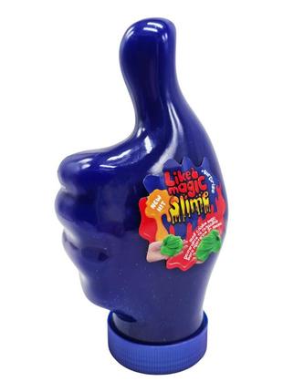 Вязкая масса, слайм "like magic slime" lms-01-01u 300 гр синий