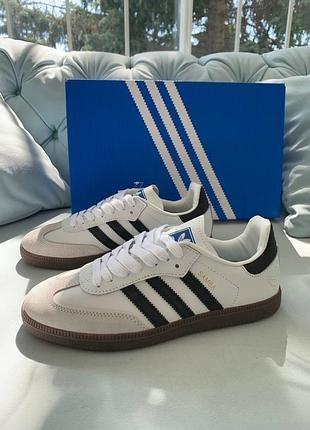 Adidas samba white/black