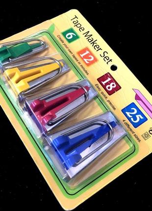 Набор устройств для формирования косой бейки