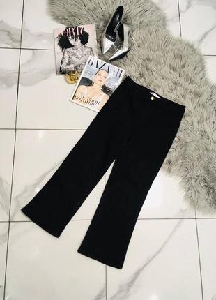 Укороченные джинсы клёш zara актуальная модель на сайте