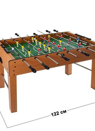 Дитячий настільний дерев'яний футбол на ніжках bambi 1019а [склад зберігання: одеса №2]