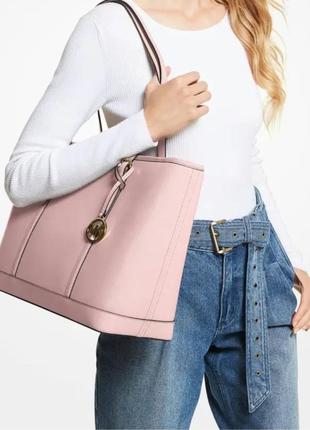 Большая кожаная сумка michael kors,оригинал