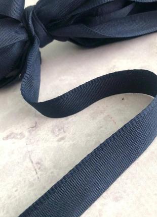 Тасьма брючна (1,5 см) моток 25м. колір: темно-синій