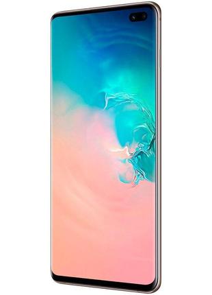 Samsung galaxy s10+ (g975f) 128gb ceramic white (sm-g975fcwdsek) (2b00029327)