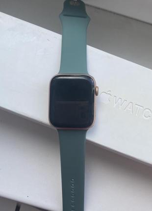 Apple watch 4.44mm смарт годинник gold