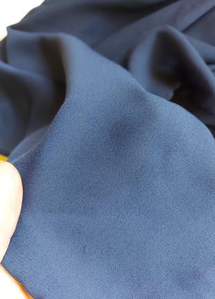 Вільна синя блуза, туніка, 56 розмір6 фото