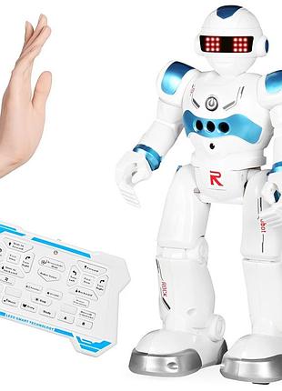 Інтерактивний робот на пульті керування 27,5 см, від usb, lezo toys / дитячий робот на радіокеруванні