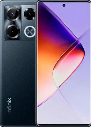 Мобильный телефон infinix note 40 pro 8/256gb nfc obsidian black (4894947019418)