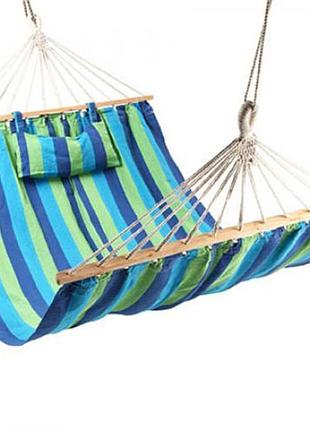 Гамак тканинний із подушкою 200*100см stenson (wsi65013-7) [склад зберігання: одеса №3]