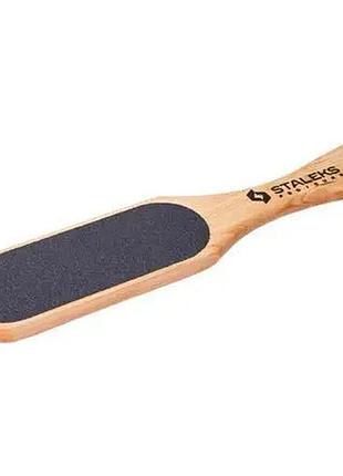 Терка для стоп дерев'яна staleks beauty & care 10/1 (100/180)