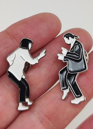 Брошка «кримінальне чтиво» комплект 2 шт. арт. 00003