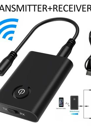 Универсальный bluetooth 5.0 адаптер 2 в 1 передатчик и приемник ресивер