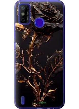 Чехол на tecno spark 6 go ke5 роза 3 "5552u-2452-2448"