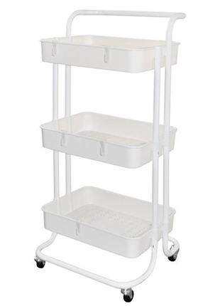 Етажерка на колесах 3яр 87*36*43см stenson (ww01355) [склад зберігання: одеса №3]