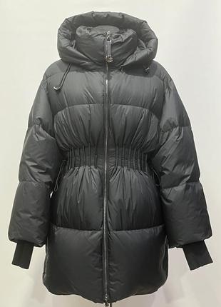 Куртка зимняя clasna d122 черного цвета