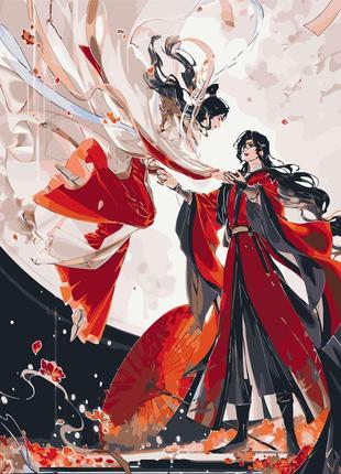 Картина по номерам благословение небожителей. аниме 40*50 см оригами lw 12570