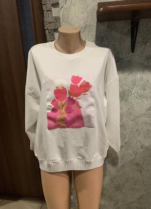 Кофта оверсайз 50