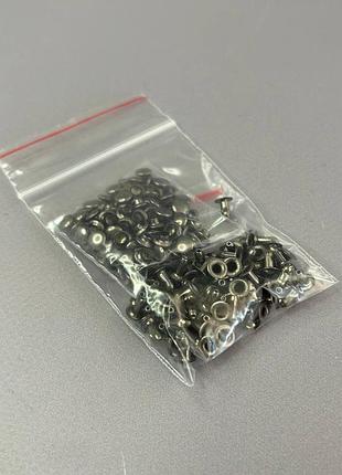 Холітен 6x6 темний нікель (100шт)