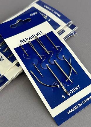 Иглы cf-905 для шитья needles (иглы для кожи ручные) - 5 шт