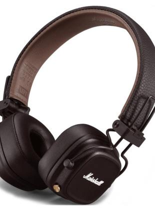 Навушники накладні бездротові marshall major iv bluetooth brown