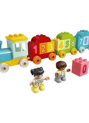 Конструктор lego duplo creative play поезд с цифрами учимся считать 23 детали (10954) 6