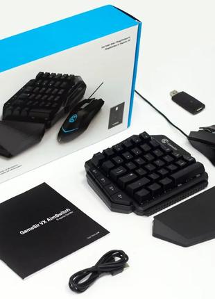 Игровой кейпад gamesir vx aimswitch и адаптер для xbox series x/s, беспроводная механическая клавиатура мышка