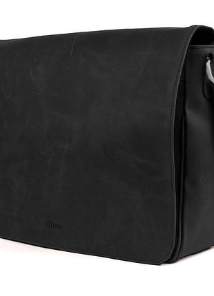 Сумка чоловіча через плече зі шкіри крейзі хорс tarwa ra-1047-3md