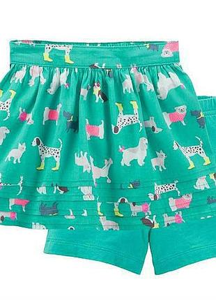 Юбка с шортами комплект для девочки оригинал картерс carters