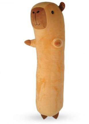 Мягкая игрушка "обнимашка капибара", 82 см