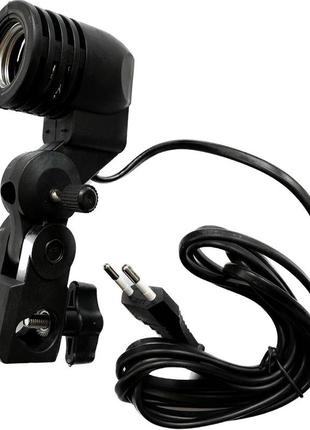 Держатель зонта и патронной вспышки prolight цоколь е27