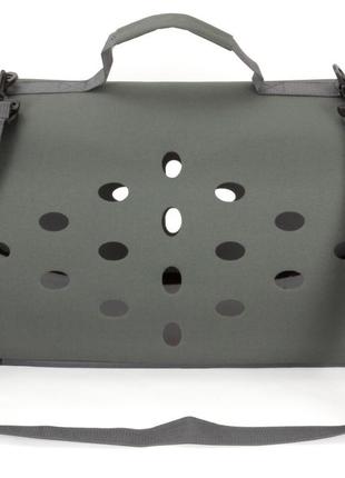 Сумка для переноски кошек и собак 48x26x25 см cosmopet cp-12 gray