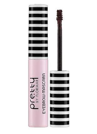 Тушь для бровей pretty by flormar eyebrow mascara 02 - medium