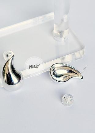 Сережки срібні крапля