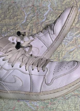 Air jordan 1 mid white 554724-130
