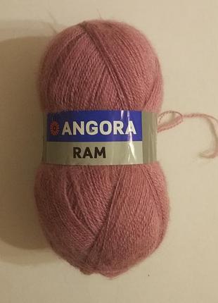 Сиреневый мохер angora ram