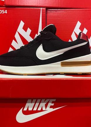 Мужские кроссовки nike air (чорно/білі)