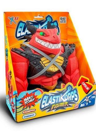 Стретч-игрушка elastikorps серии maxy fighter 3: extra force - красный дракон