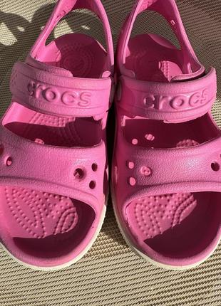 Босоножки оригинал crocs, c9