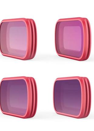 Фільтра набір nd8/pl nd16/pl nd32/pl nd64/pl для osmo pocket 2 / pocket pgytech p-18c-014