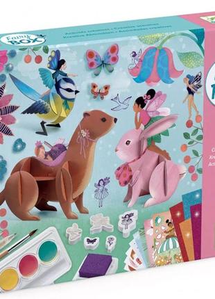 Набор для творчества djeco сказочный сундучок (dj09332)