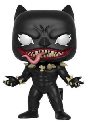 Коллекционная фигурка funko pop venom venomized black panther черная пантера №370