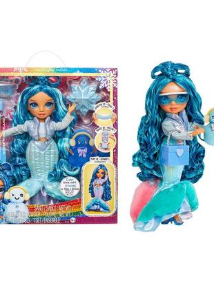 Лялька rainbow high серії winter wonderland - скайлер