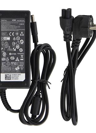 Блок живлення для ноутбуків dell 19.5v 2.31a 45w 4.5x3.0 мм + кабель живлення (5030)