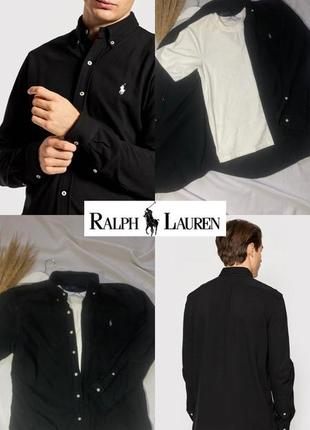 Черная рубашка от ralph lauren